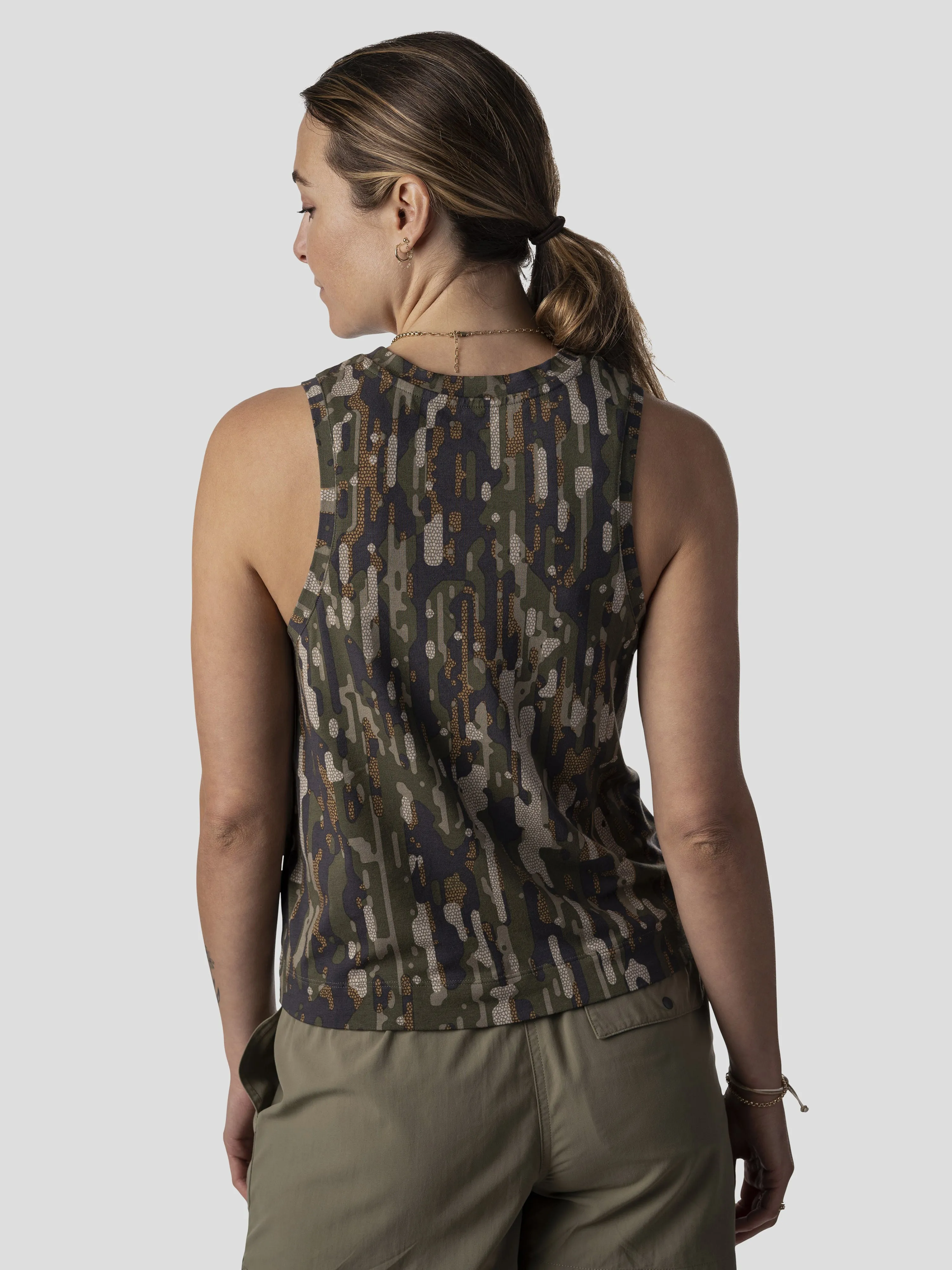 W's Original Bamboo Tank - Woodland